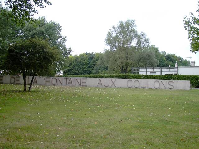 Abords du stade de la Fontaine aux Coulons